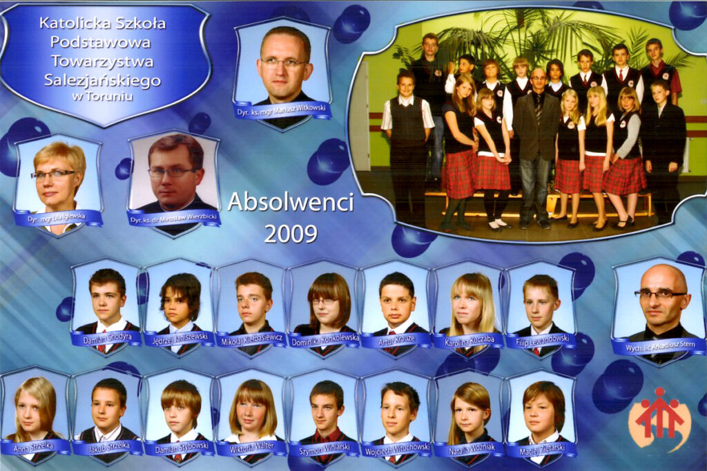 absolwenci rok szkolny 2008 2009