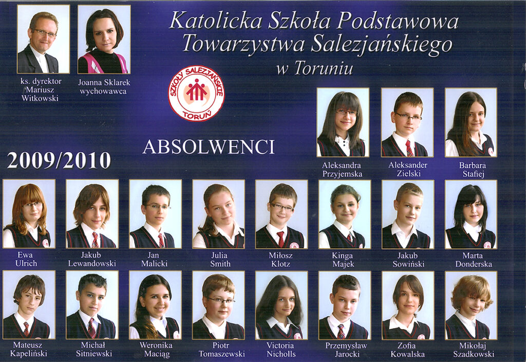 absolwenci rok szkolny 2009 2010